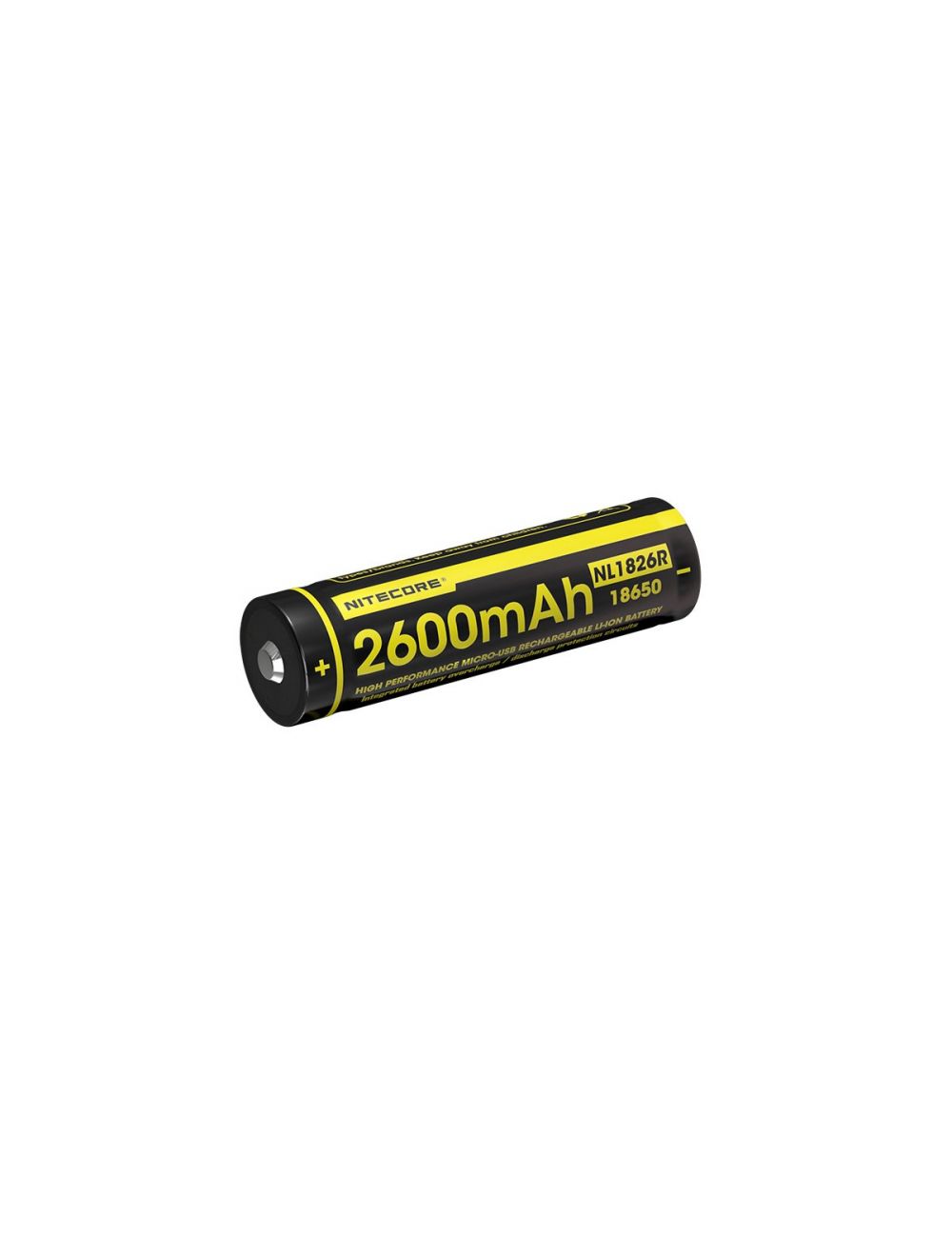Sturen produceren Afdeling Nitecore NL1826R USB Oplaadbare 18650 Li-Ion batterij 2600mAh kopen?  Zaklampen.nl